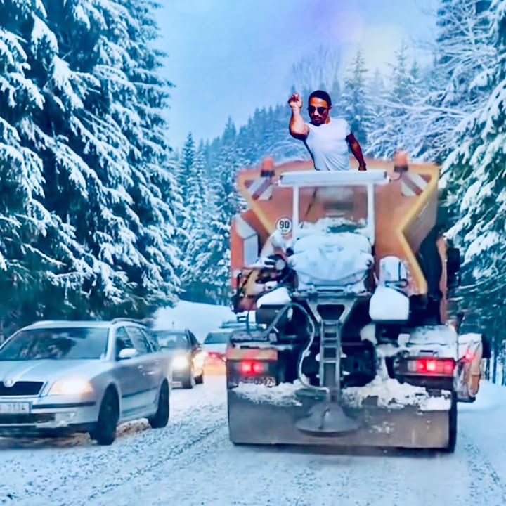 Obrázok k článku Zima konečne dorazila do nášho kraja - jazdite opatrne!