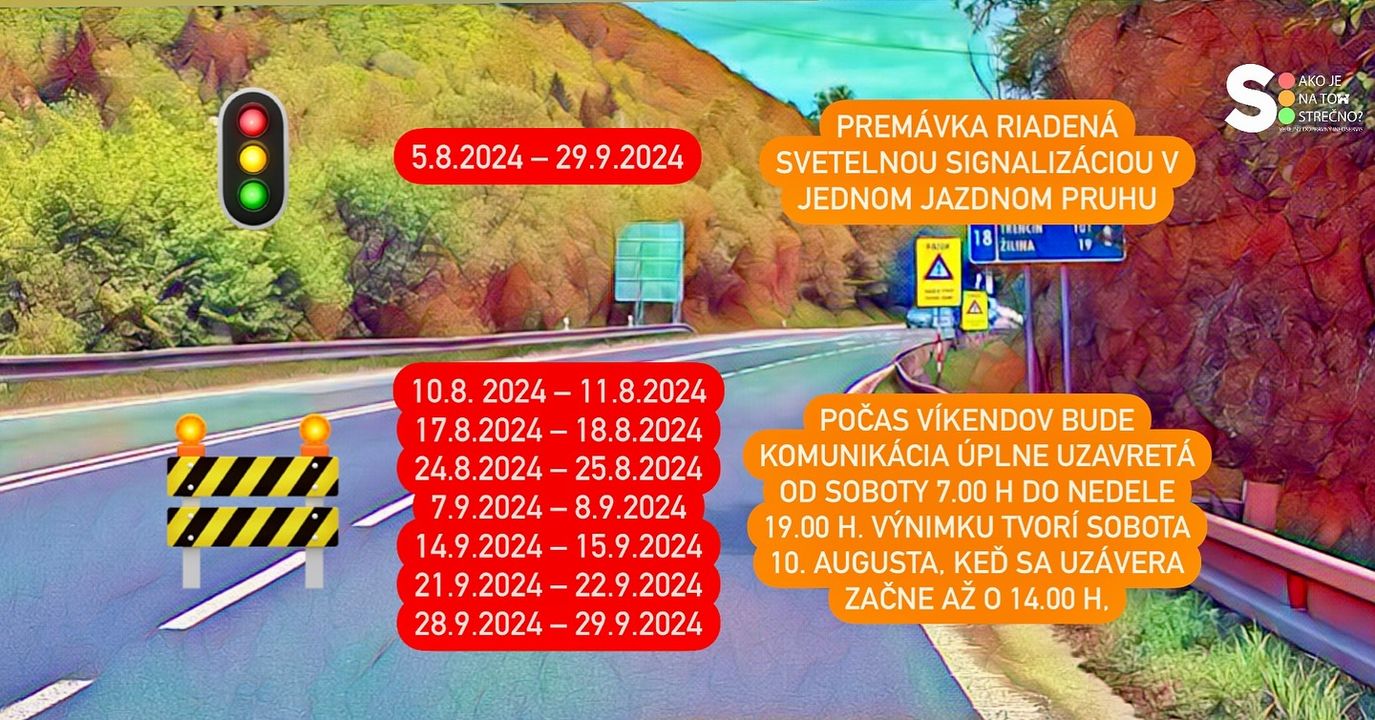 Obrázok k článku "Dopravné obmedzenia pre vodičov v najbližších mesiacoch: Aktuálne zhrnutie"